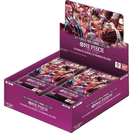 Des poings vifs comme l'éclair pack booster